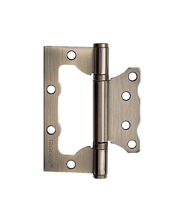 Накладные петли бабочки Петля накладная TRODOS 2BB 100х75х2,0мм AB 